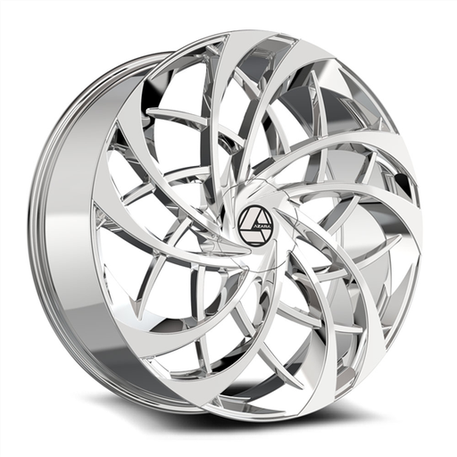[AZA-5402493915NC] AZARA AZA-540 NANO CHROME 24X9.0 5X115/5X120 +15 +78.10 *NC*