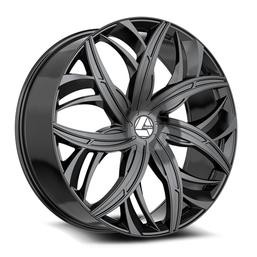 [AZA-5411882335GB] AZARA AZA-541 GLOSS BLACK 18X8.0 5X100/5X114.3 +35 +74.10 *NC*