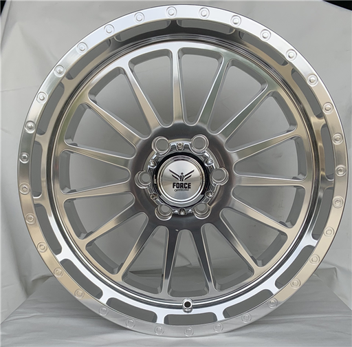 [2021201009P] FORCE F36 20X10 6X139.7 -12 C.B 106.1 FULLY POLISHED