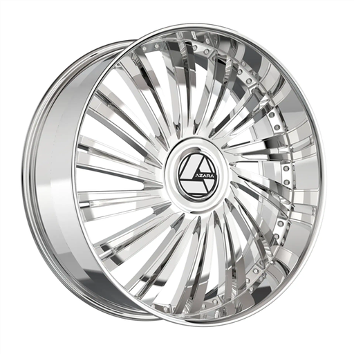 [AZX-10220853235C] AZARA AZX-102 CHROME 18X8.0 5X108/5X114.3 +35 +74.1 *NC*