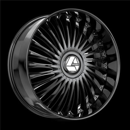 [AZX-1031882335GB] AZARA AZX-103 GLOSS BLACK 18X8.0 5X100/5X114.3 +35 +74.10 *NC*