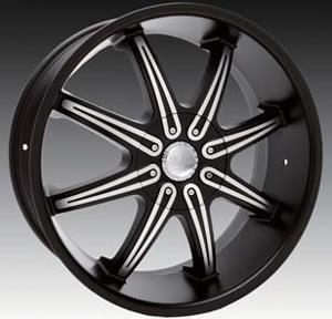 [B104BM2230+15-2] B104 22X9.5 5X115/5X4.75 +15 GLOSS BLACK MACHINE FACE (BMF)