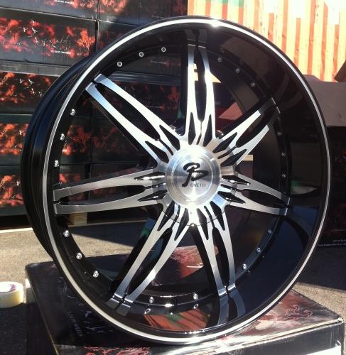 [B72BP2000+38] BONETTI-72 MACHINE/BLACK W/ POLISH STRIP 20X8.5 BLANK +38