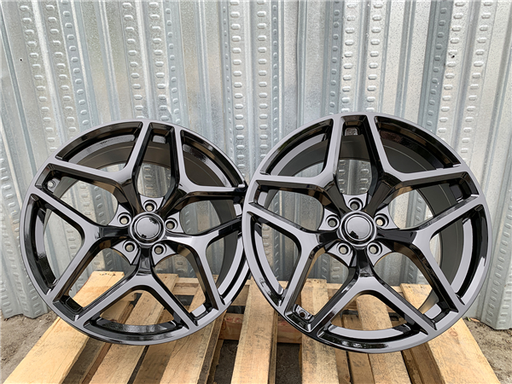 [C1GB2032+35] C-1 GLOSS BLACK 20X10 5X4.75/5X120 +35 +66.9 *AW*