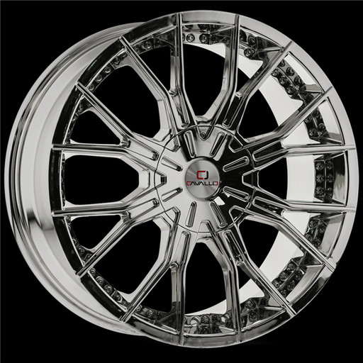 [CLV-36269561351397+25NC] CAVALLO CLV-36 NANO CHROME 26X9.50 6X135/6X139.7 +25 +87.10 *NC*