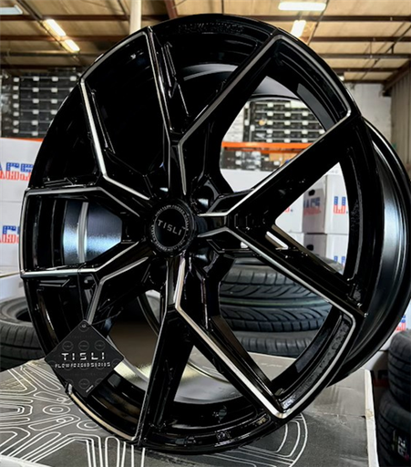 [231452095120BM] HYPERION 20X9 5X120 +35MM 73.1 GLOSS BLACK MILLED *** FLOW FORM***