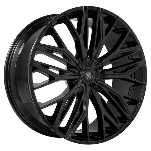 [685-210-70-30FB] LEXANI ARIES 24X10 6X135/139.7 ET30 FULL GLOSS BLACK