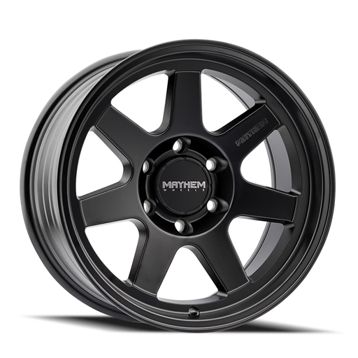 [8307-7973MB] MAYHEM CONVOY 17X9 5X127 -6MM 78.1 SATIN BLACK