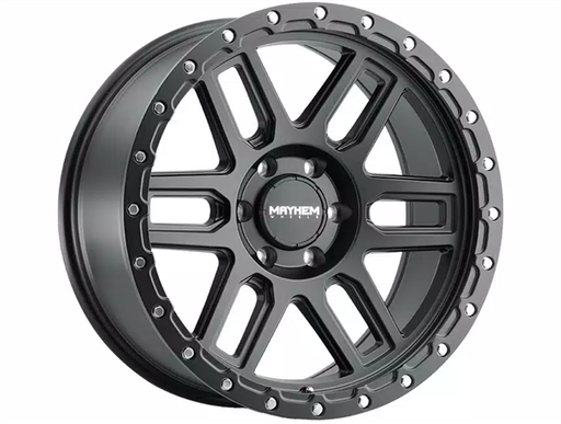 [8304-7973MB12] MAYHEM DELTA 8304 17X9 5X127 -12 CB78.1MM MATTE BLACK