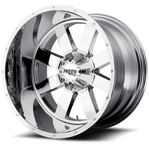 [MO96221280244N] MO962 20X12 8X165.1 -44 C.B125.5 CHROME MOTO METAL