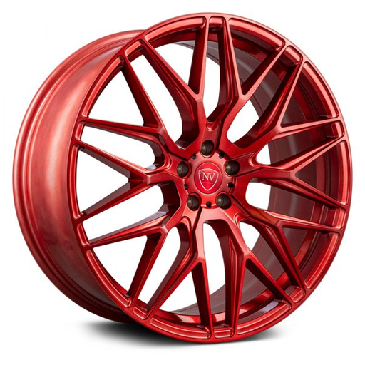 [NV120855114+35RED] NV1 20X8.5 5X114.3 +35 C.B 73.1 BRUSHED RED