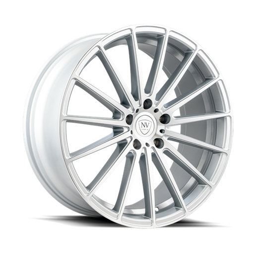 [NVXV20855114SMF] NVXV 20X8.5 5X114.3 +35 CB73.1 SILVER MACHINE FACE