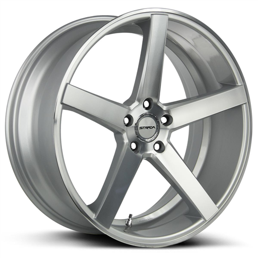 [S35252030DSM] PERFETTO 22X9.5 5X120 +30 CB72.6 SILVER MACHINED