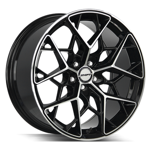 [H35851435GBM] PISTON 18X8.5 5X114.3 +35 CB73.1 GLOSS BLACK MACHINED