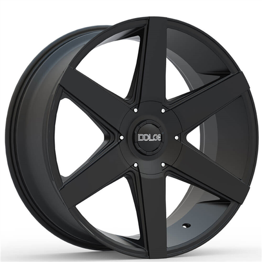 [DC67-22918MB] DOLCE-DC67 MATTE BLACK 22X9.5 5X115/5X4.75 +18 +78.3