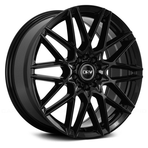 [D17-17708H4073BLK] DRW-D17 GLOSS BLACK 17X7.0 4X100/4X4.5 +40 +73.1
