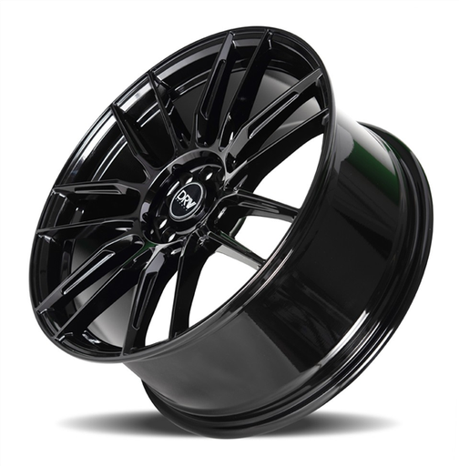 [D22-17758H3873B] D22 17x7.5 4x100/114.3 38 73.1 Gloss Black