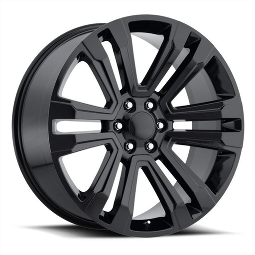 [RP041241061397GB] REPLICA RP 041 24X10 6X139.7 +31MM 78.1 GLOSS BLACK ** ESCALADE SLT REPLICA**