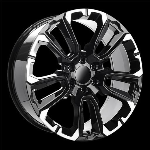 [RP-312410C639+31BM] RP-31 24X10 6X139.7 +31MM 78.1 GLOSS BLACK MACHINED