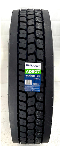 [3302001078] 295/75R22.5 AMULET 14 PLY DRIVE AD507 CSD