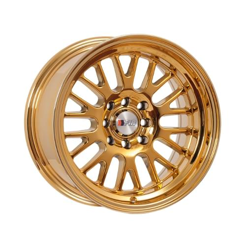 [F04GC1504+0-L] F1R-F04 LIGHT GOLD CHROME 15X8.0 4X100/4X4.5+0