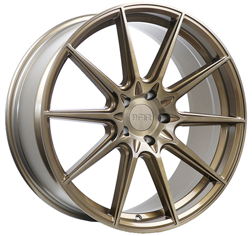 [F101BR2029+38] F1R-F101 BRUSHED BRONZE 20X10 5X4.5 +38 *STAGGERED*