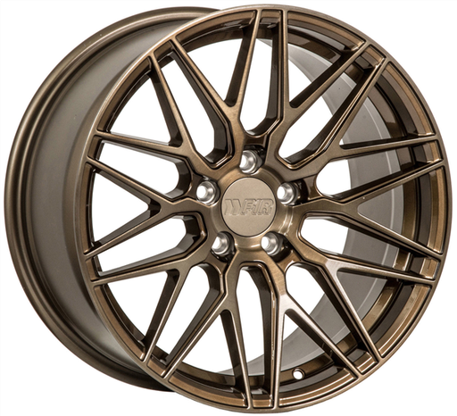 [F103BR1825+45] F1R-F103 BRUSHED BRONZE 18X9.5 5X112 +45 *STAGGERED*
