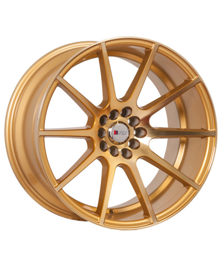 [F17MG1815+35] F1R-F17 MACHINE/GOLD 18X9.5 5X100/5X4.5+35 *STAGGERED*