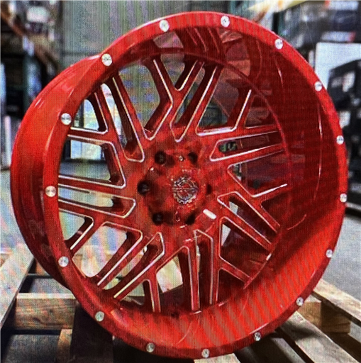 [SC29-2212639-44CRML] SC29 22X12 6X139.7 -44 CB106.1 CANDY RED MILLED