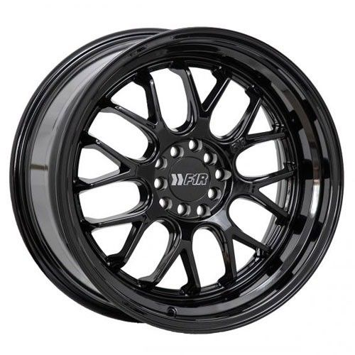 [F21B1830+38] F1R-F21 GLOSS BLACK 18X8.5 5X4.5/5X4.75 +38
