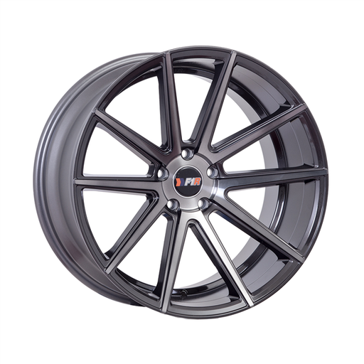 [F27GM1815+40] F1R-F27 MACHINE/GUN METAL 18X8.5 5X100/5X4.5+40 **STAGGERED**