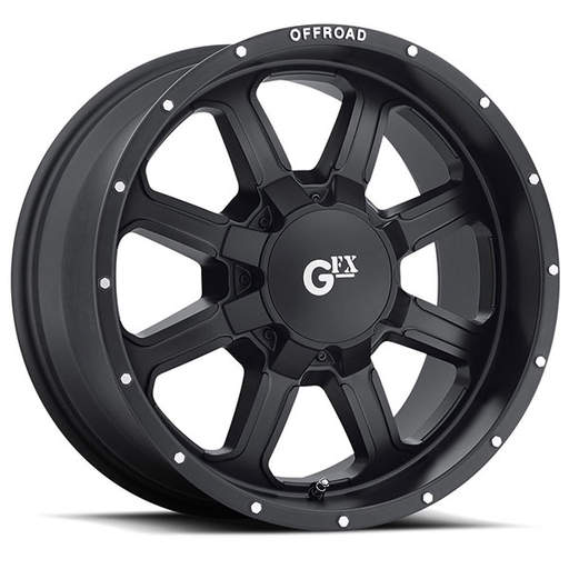 [TR2890613515MB] GFX-TR2 18X9.0 6X135 MATTE BLACK MACHINE FLANGE +15 CB-87.1