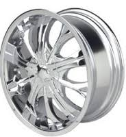 [G867220015A] GIO-867 CHROME 22X9.0 BLANK+15+74.1 *5X115/5X4.5/5X127* ****NO CAPS***