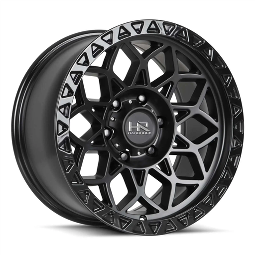 [H108-179073112BB] HARDROCK OFFROAD-H108 MATTE BLACK/BLACK LIP 17X9.0 5X127 -12 +78.1