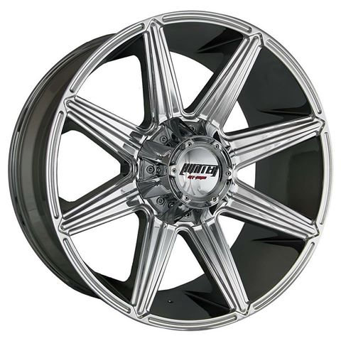 [HT81C2051-44] HUNTER OFF ROAD-HT81 CHROME 20X12 6X135/6X5.5 -44 87.10