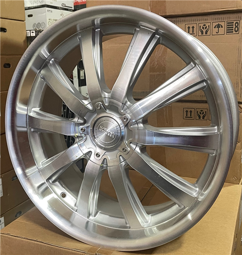 [KP2285OL20SLI] KATANA-KP2 SILVER/MACHINE FACE 20X8.5 BLANK +20 +73.1