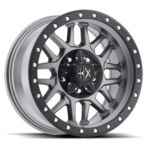 [KX03-178521MGB] KX OFFOROAD-KX03 MATTE GREY/SATIN BLACK RING 17X8.5 5X127/5X139.7 +1 +78.3