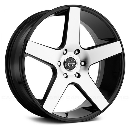[V83-2085514+35BM] V83 20X8.5 5X114.3 +35 CB73.10 BLACK MACHINED