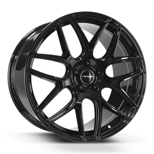 [VS10320855120+35BLACK] VERSUS VS103 Gloss Black 20X8.5 5X120 ET+35 C.B-73.1