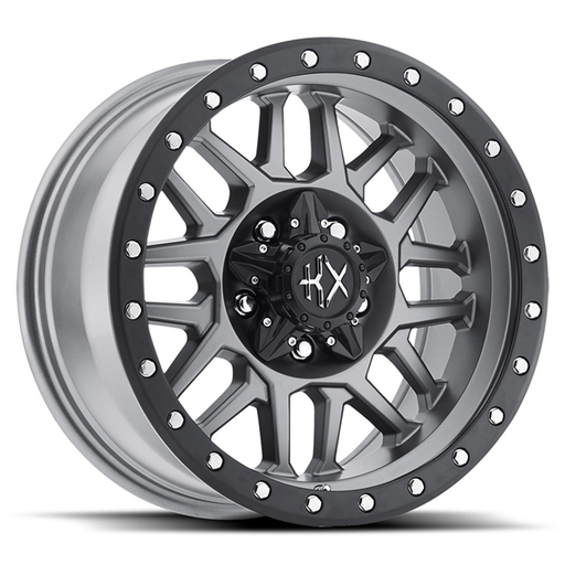 [KX03-189021MGB] KX-03 MATTE GREY/SATIN BLACK RING 18X9.0 5X127/5X139.7 -12 +87.1
