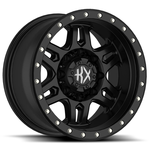 [KX04-7969MB] KX-04 MATTE BLACK 17X9.0 6X5.5 -12 +106.2