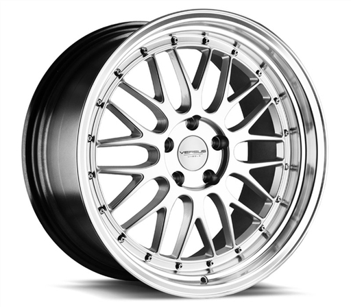 [VS24319855120+35SML] VS243 19X8.5 5X120 +35 CB72.6 SML( SILVER MACHINED LIP)
