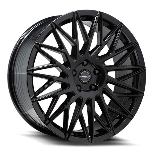 [VS3320855115BLK] VS33 20X8.5 5X115 +20MM 73.1 GLOSS BLACK