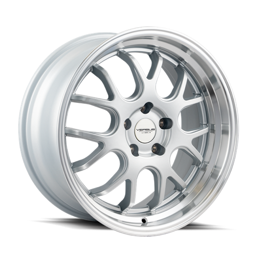 [VS82418955120+40SLIVER] VS824 18X9.5 5X120 +40 C.B 73.1 SILVER/POLISHED LIP