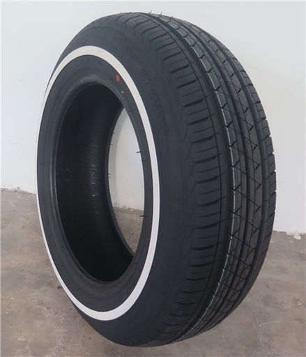 [D111814W] 185/70R14 DELIUM WW IA-110 WHITEWALL 88H+ROAD HAZARD