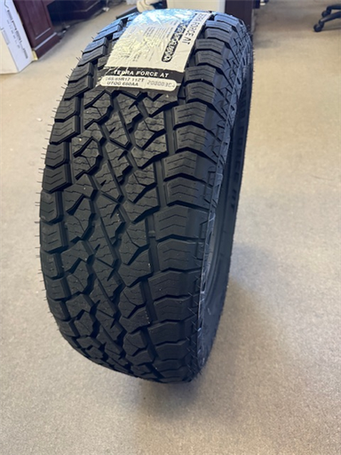 [20000400] LT265/75R16 ROYALBLACK TERRA FORCE A/T 123/120R 10PLY 45K + ROAD HAZARD