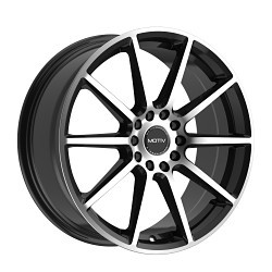 [431MB-6751440] MOTIV WHEELS 431MB 16X7.5 5X108/5X4.25/5X4.5/5X114.3 +40MM +73.1 GLOSS BLACK MACHINE