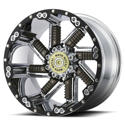 [MO979CGMI2054-24] MOTO METAL-979 20X10 CHROME W/GUN METAL INSERTS 8X165 -24