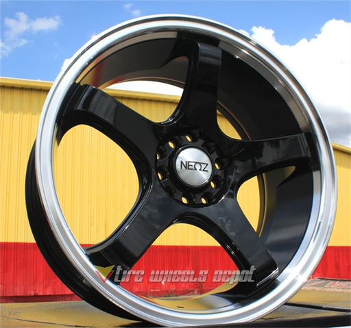 [NZ5006BML2029+38] NEOZ-NZ5006 BLACK/MACHINE LIP 20X9.0 5X4.5+38+73.1