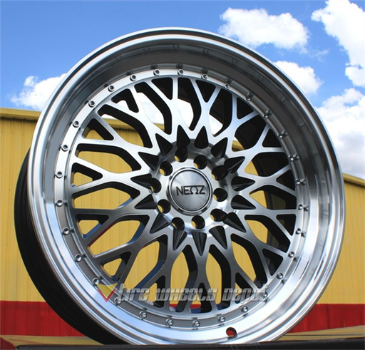 [NZ5017BMF2029+35] NEOZ-NZ5017 BLACK/MACHINE FACE 20X8.5 5X4.5+35+73.1